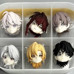 In Stock Evernight Scar Bjd Blind Box Special Action Figures Desktop Ornaments Mystery Box accessories Gift toys Only the head