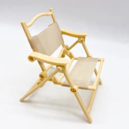 Mini Dollhouse Leisure Folding Chair 5 Colors 10.3*11*13cm Furniture Model Accessories Outdoor Camping Leisure Chair