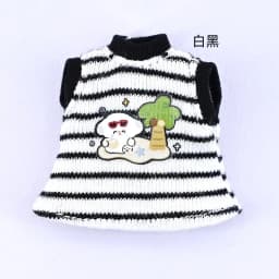 For Obitsu 11 Doll Striped Vest Denim Shorts Hat For OB11 Gsc Asi 2.0 1/12 Molly P9 P10 Body Doll Cloth NAGI Doll Outfit Clothes