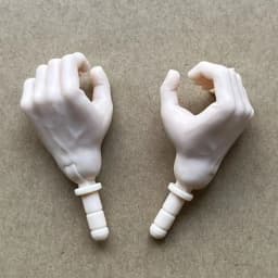 MENGF Male Doll Hands 9 Gestures Parts 1/6 Doll Accessories DIY Doll Soilders Figure Parts Beige White Superwhite Doll Hands