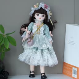 1/6 BJD Doll With Outfits Movable Joints Fashion Princess Dress Up Doll Toy For Girls Birthday Gift Desktop Decor