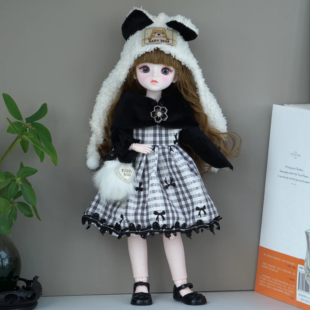 1/6 BJD Doll With Outfits Movable Joints Fashion Princess Dress Up Doll Toy For Girls Birthday Gift Desktop Decor