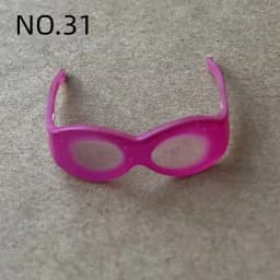 Candy Color 1/6 Doll Glasses Handrings DIY Doll Dressing Accessories Original Doll Decorations Part for Doll Making