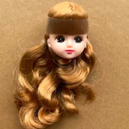 Jenny Licca 1/6 Doll Heads Colorful Long Hair Female Doll Heads DIY Doll Dressing Figures Gifts Toys