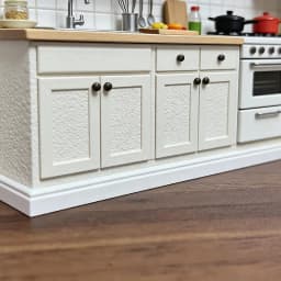 【New】1/3Pcs Dollhouse Skirting Line Ceiling Line Model For Micro Landscape Decor Strip Handmade DIY Scene Doll House Accessories