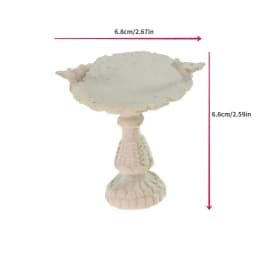 DIY Mini Garden Decor 112 Dollhouse Miniature Fairy Garden Furniture Resin Bird Bath Fountain Hangmade Dollhouse
