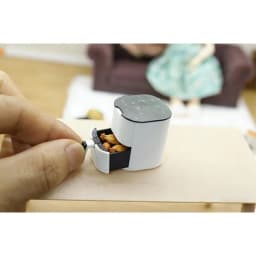 Miniature Air Fryer for Dollhouse 1 12 Scale 1Pcs Kitchen Appliance Decor Lifelike Scene Arrangement