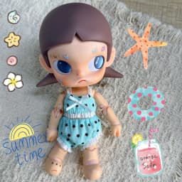 Summer Doll Swimsuit Clothes Fit 24cm Mia Potato Doll 1/8 ZSIGA Outfit Accessories