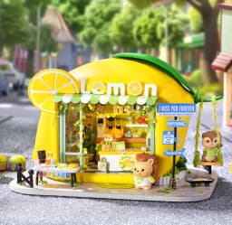 DIY Miniature Dollhouse Kit with LED Light Handmade 3D Puzzle Mini House Toys Home Decor Wooden Crafts For Xmas Birthday Gifts