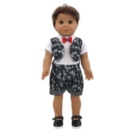 Doll Dress Wedding Party Dress Gentleman's Suit For 18 Inch American Doll&43cm Baby Doll Clothes Accessories Our Generation