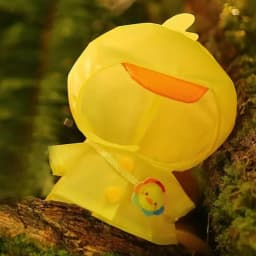 10cm cotton doll clothes Kawaii small animal raincoat series clothes pendants without attributes dolls can be worn and changed f