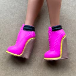 1/6 Doll Sandals Fashion Sister Doll Shoes Boots DIY Colorful Decors for Female Doll Personality Dressing
