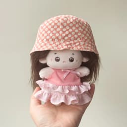 Original 10cm Trendy Doll Outfits for Crybaby Labubu Doll Dresses Cute Mini Doll Dress Up Replacement Clothes