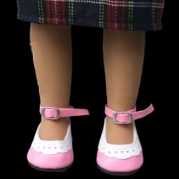 7cm Doll Shoes for 43CM Reborn Baby Doll Shoes Pink White Sneakers for 18 Inch Doll 7cm Doll Boots