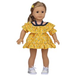 Doll Flamingo Summer Clothes 15 Styles Skirt Dress Accessories Fit 18 Inch American&43 Cm Baby New Born Doll Generation Gifts