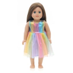 Doll Flamingo Summer Clothes 15 Styles Skirt Dress Accessories Fit 18 Inch American&43 Cm Baby New Born Doll Generation Gifts