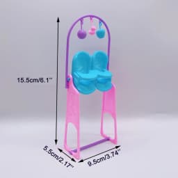Pregnant Mom Big Belly Doll Educational Set Youngsters's Stroller Seat Toilet Doll and Accessories Set Birthday Christmas Gift