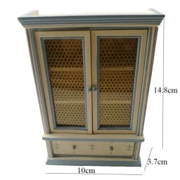 1/12 Dollhouse Miniature Wooden Bed Mini 8 Styles Chairs Model Toys Doll House Simulation Furniture Cabinet Bed Model