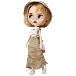 For Blythe Doll Jeans Coat for Ob24 Ob22 Azone Dolls Clothes Denim Jacket
