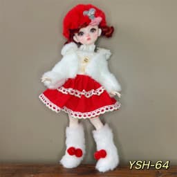 1/6 BJD Doll Outfit 30cm Casual Suit Change Clothes Lolita Dress for BJD Dolls Fashion Accessories