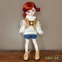 1/6 BJD Doll Outfit 30cm Casual Suit Change Clothes Lolita Dress for BJD Dolls Fashion Accessories