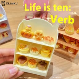 ▶1:12 Dollhouse Miniature Supermarket Shelf Display Stand Storage Rack Scene Decor Toy Doll House Accessories