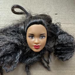 1/6 Vintage Doll Heads Princess For 30cm Solid Male Soldier Sculpt Female Children Playing Birthday Gifts