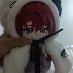 20cm Anime Game Honkai: Star Rail Argenti Kawaii Cosplay Soft Cotton Doll Body Cartoon Dress Up Clothing Toy Figures Fans Gift
