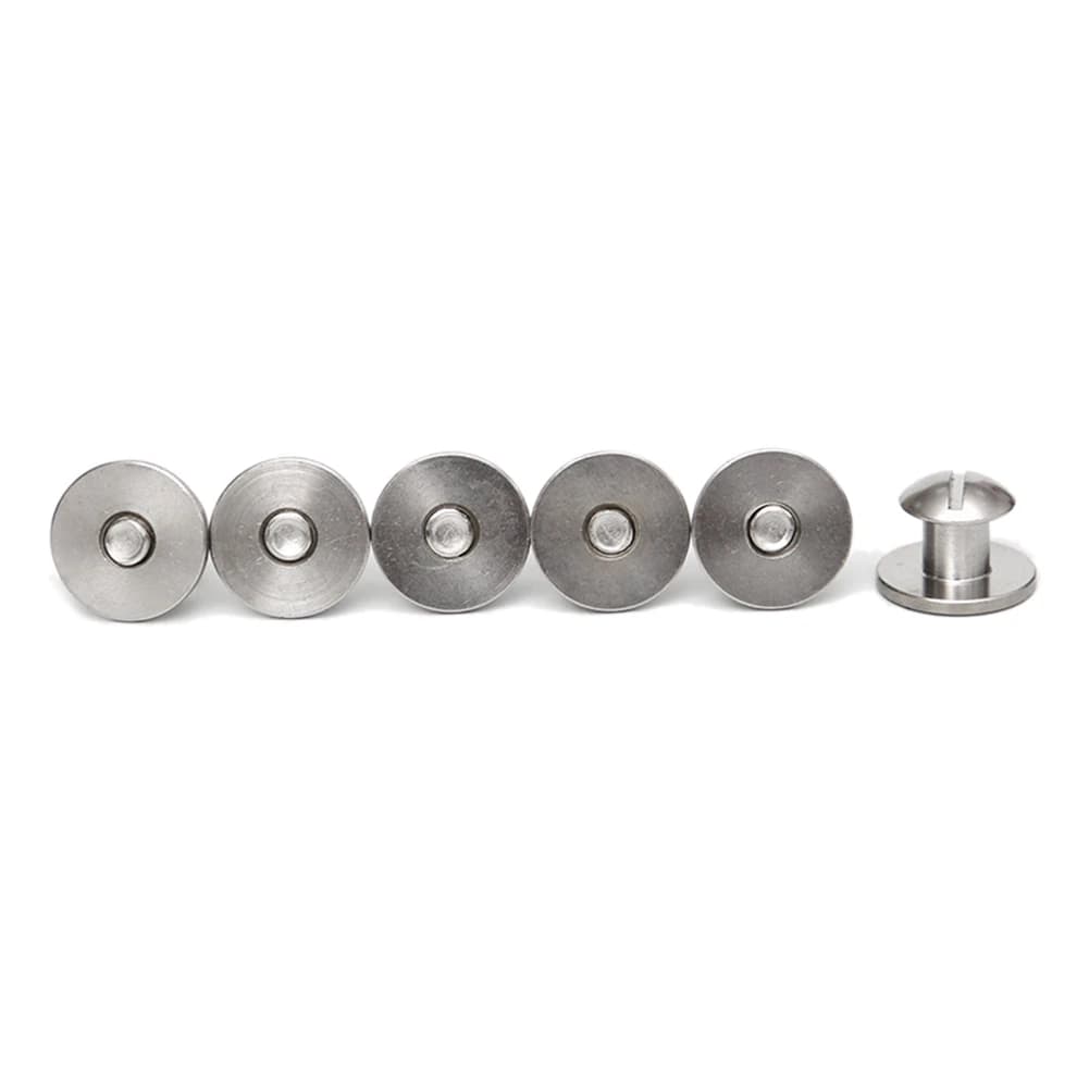 GZMO 8 Pack Scuba Dive Book Screws for Back Plate, Underwater Accessories Assembly Attachment Hardware