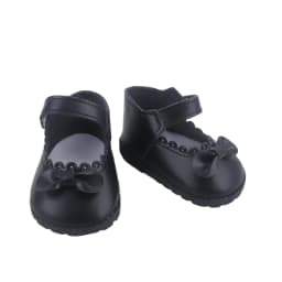 8CM Cute 55cm Reborn Girl Doll Shoes MIni Leather Bowknot Doll Shoes For 22-Inch Baby New Born Girl Dolls Accessories Cotton Toy
