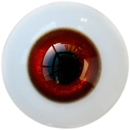 Wamami 6mm-24mm Full Size Dimensions Red Twinkling Ruby Glass Eyes Eyeball BJD Doll Dollfie Reborn Making Crafts