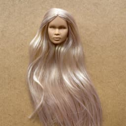Vintage 1/6 PP Nadja Doll Heads Fashion Doll Head Make Up Practice DIY Toy Parts Girls Birthday Gifts