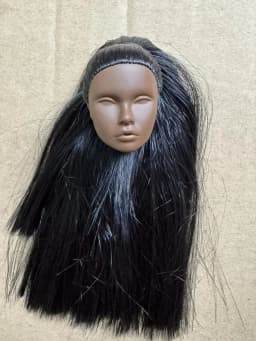 Vintage 1/6 PP Nadja Doll Heads Fashion Doll Head Make Up Practice DIY Toy Parts Girls Birthday Gifts