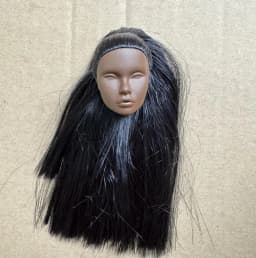 Vintage 1/6 PP Nadja Doll Heads Fashion Doll Head Make Up Practice DIY Toy Parts Girls Birthday Gifts