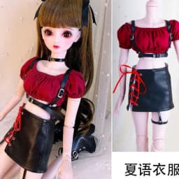 60cm Handmade Toy Dress Clothes Set for 1/3 23inch BJD Doll Accessory Collection