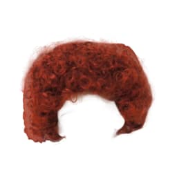 JD713 1/12 Tiny Short Curly Doll Wigs For Size 3-4 Inch 9-10cm Wholesale Afro Tight Lati White BJD Synthetic Mohair Hair
