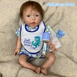AWW! 18-20inch Reborn Toddler Doll 20inch Newborn Baby Doll Lifelike Bebe Realistic Doll Toy Boneca Brinquedo