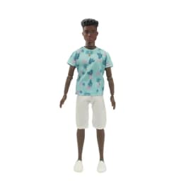 Newest Fashion Black Doll 11.5 Inch African Man Figure Handsome Male Toy Cool Man Model Fast Shipping Things Gifts For Birthday