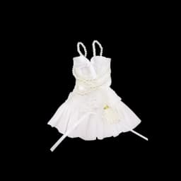 New Designed Pearl White Elegant Party Dress Doll Clothes For Barbi ICY Blythe Licca Dolls Fashion Outfit Accessories