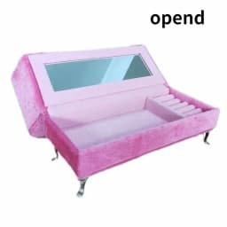 Fashion 1/6 BJD Dolls Sofa Chair BJD Doll Furniture Jewelry Storage Box Dolls Photo Props Dolls Accessories