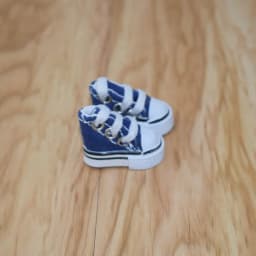 3.5CM Doll Shoes for 1/8 Bjd Doll Accessories Mini Canvas Shoes Fashion Cute Doll Dress Up Accessories Toys Gift