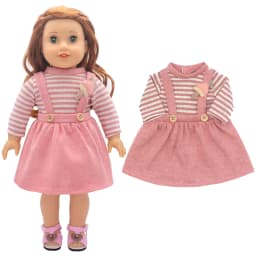 18 Inch American Og Girls Doll Clothes Coat Shirt Lace Skirt 43cm Baby Dolls Dress ChildrenToys Wear