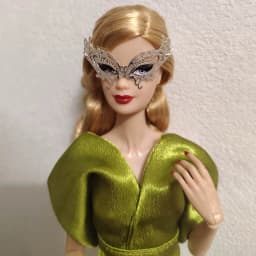 1/6 Supermodel Doll Jewellery Accessories Original Design Makeup Ball Cosplay Metal Eye Mask For 30cm Doll Dinner Party Dress Up