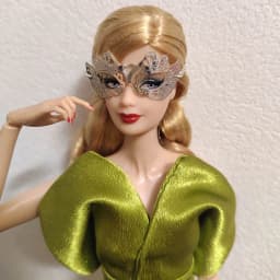 1/6 Supermodel Doll Jewellery Accessories Original Design Makeup Ball Cosplay Metal Eye Mask For 30cm Doll Dinner Party Dress Up