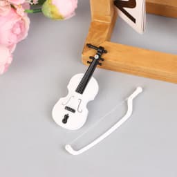 1:12 Dollhouse Miniature Furniture Playset, Piano with Bench Instrument Model, Living Room Décor Doll's House Accessories
