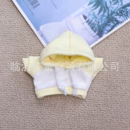High Energy 3 0 Labubu Clothes Outfit Pink White Colorblock Hoodie Pants Set for 1st 2nd 3rd Gen Vinyl Doll Streetwear Fashion