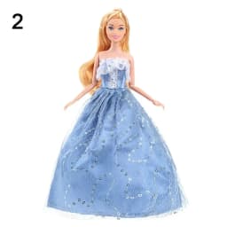 2024 Newest Doll Wedding Dress Fashion Casual Wear Girl Costume Clothes Handmade DIY Girl Gift 30cm Doll