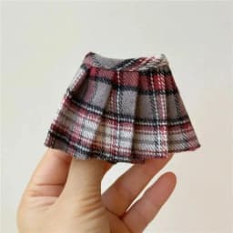 For Blythe Doll Clothing Turtleneck Sweater Jeans Set Pleated Dress Jk Skirt Outfit Clothes OB24 OB22 1/6 Long Leg HelloKitty