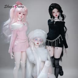 Seekly C 1/4 BJD Full Set City Belle Rich Lady Style Articulated Charming Resin Ball-Jointed Doll ShugaFairy Gift Collection