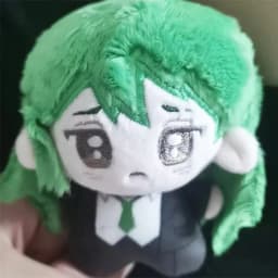 Game Lobotomy Corporation Netzach Figure Stuffed 10CM Cosplay Lovely Backpack Plushie Figure Pendent Keychain Christmas Fan Gift